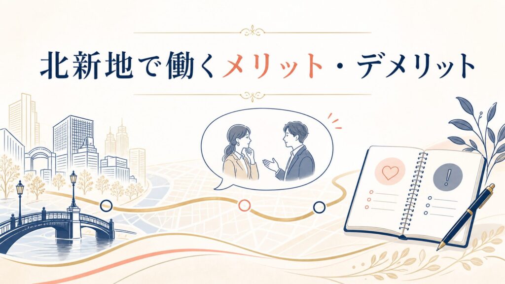 北新地で働くメリット・デメリット